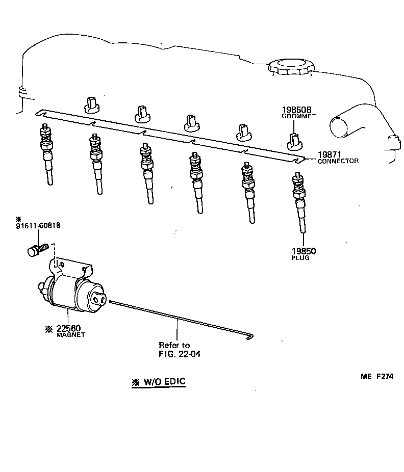  LAND CRUISER 70 |  IGNITION COIL SPARK PLUG