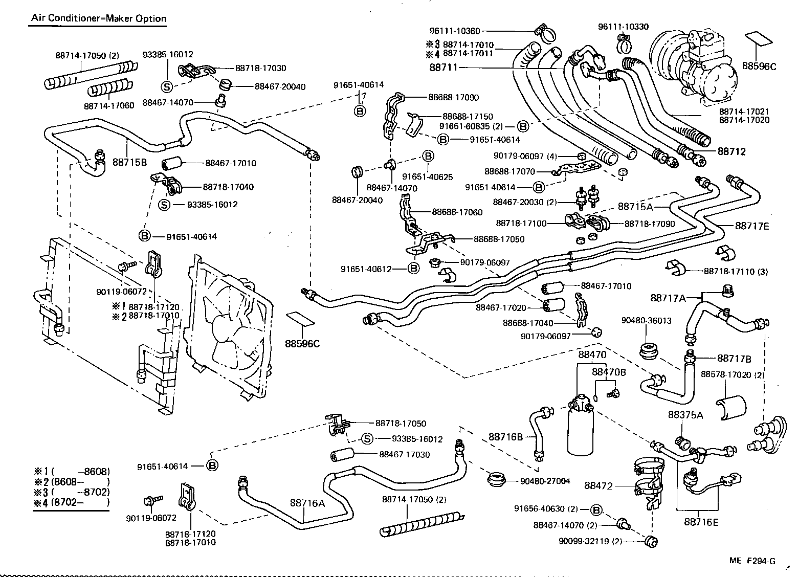  MR2 |  HEATING AIR CONDITIONING COOLER PIPING