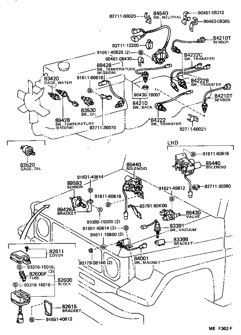  LAND CRUISER 70 |  SWITCH RELAY COMPUTER