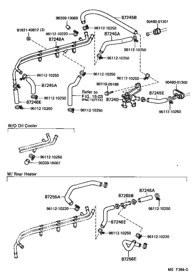  LAND CRUISER 70 |  HEATING AIR CONDITIONING WATER PIPING