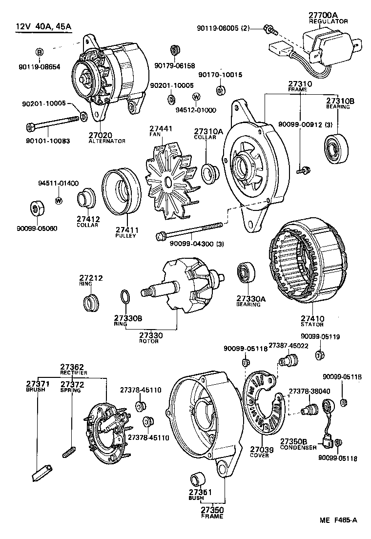  LAND CRUISER 70 |  ALTERNATOR