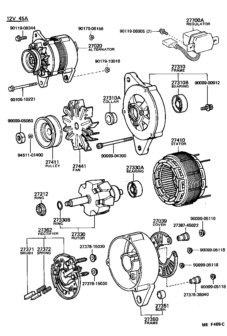  LAND CRUISER 70 |  ALTERNATOR