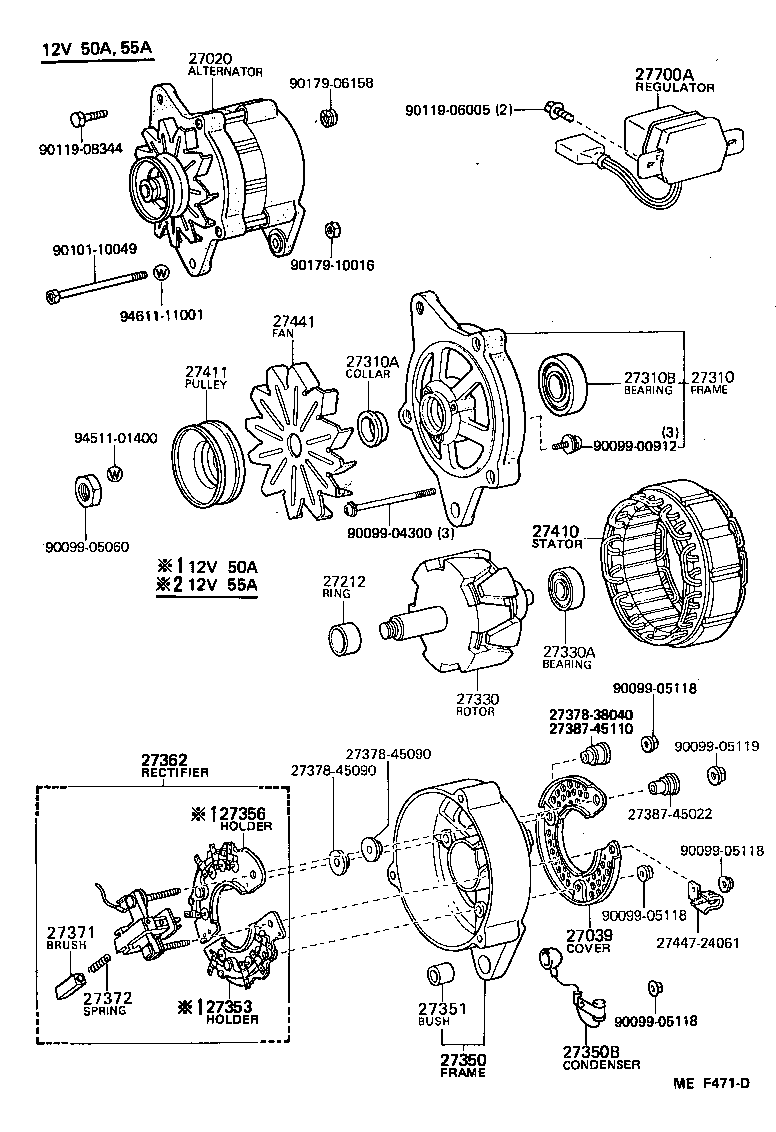  LAND CRUISER 70 |  ALTERNATOR