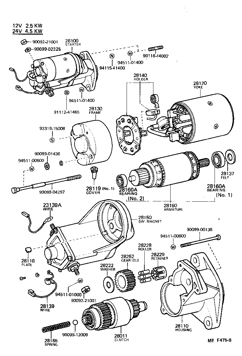  LAND CRUISER 70 |  STARTER