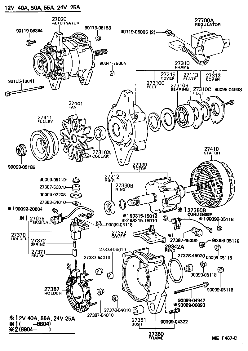  LAND CRUISER 70 |  ALTERNATOR