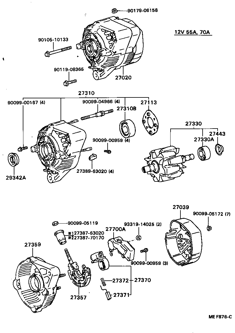  MODEL F |  ALTERNATOR