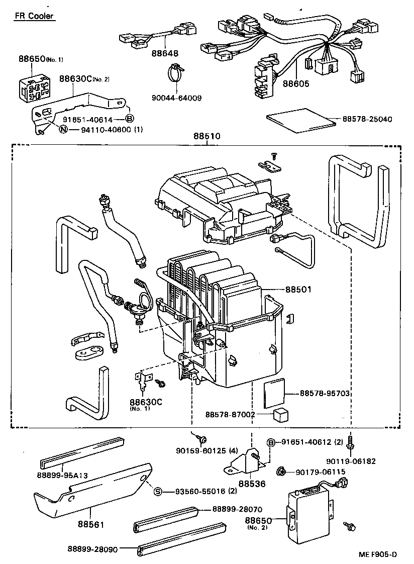  MODEL F |  HEATING AIR CONDITIONING COOLER UNIT