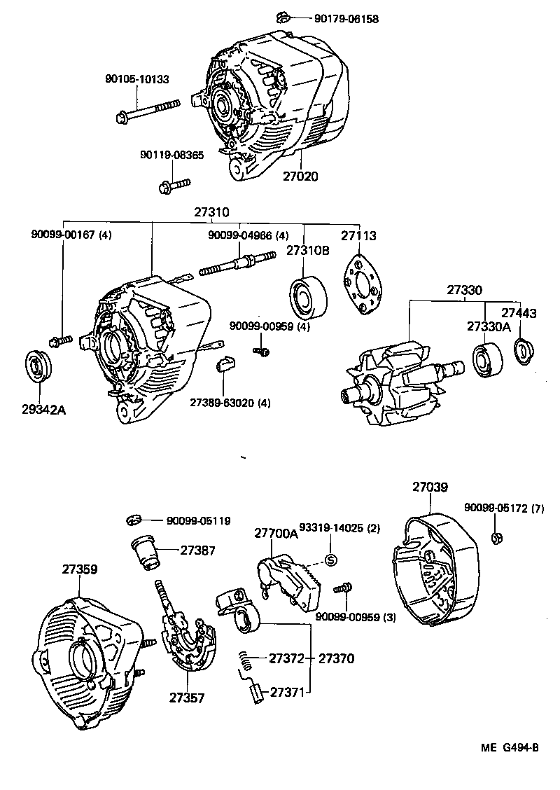 LITEACE |  ALTERNATOR