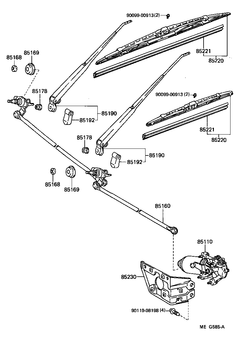  LITEACE |  WINDSHIELD WIPER