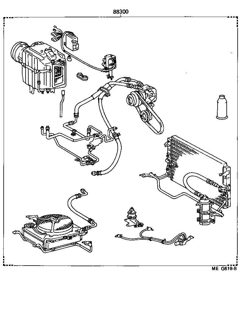  LITEACE |  HEATING AIR CONDITIONING SET