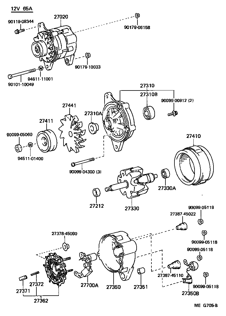  LAND CRUISER 70 |  ALTERNATOR