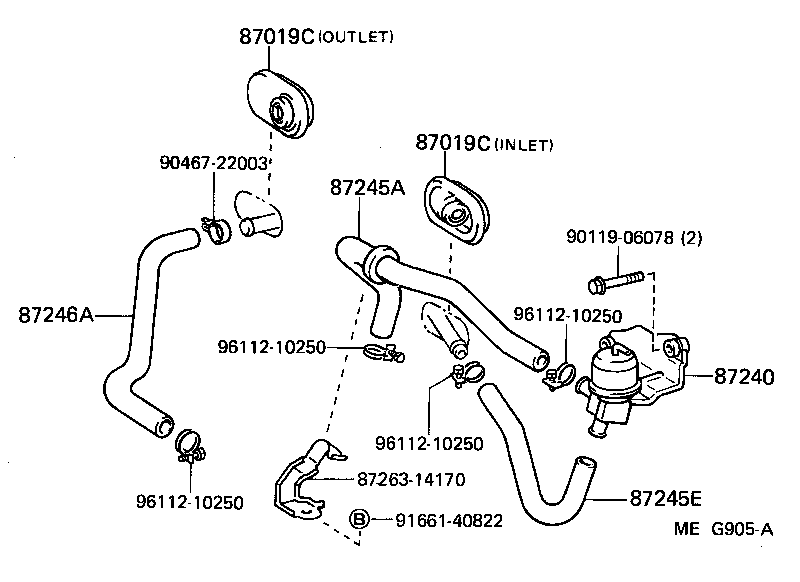  SUPRA |  HEATING AIR CONDITIONING WATER PIPING