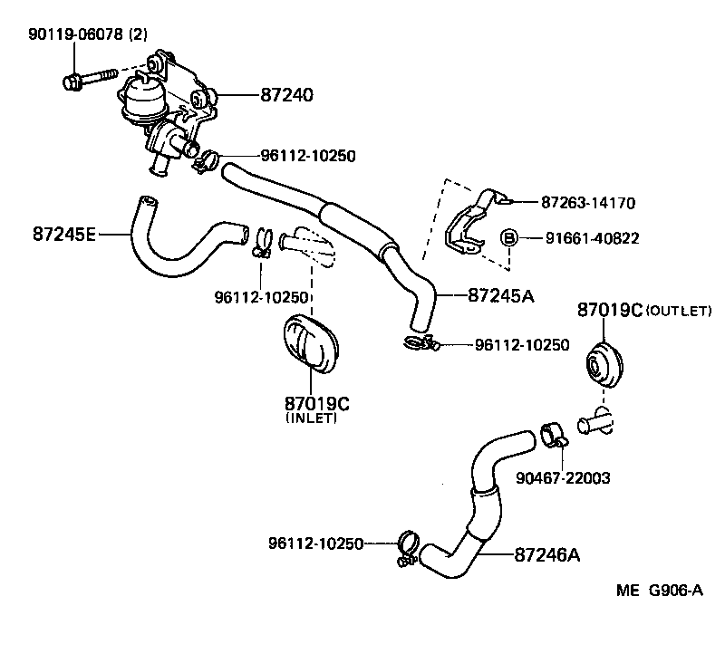  SUPRA |  HEATING AIR CONDITIONING WATER PIPING