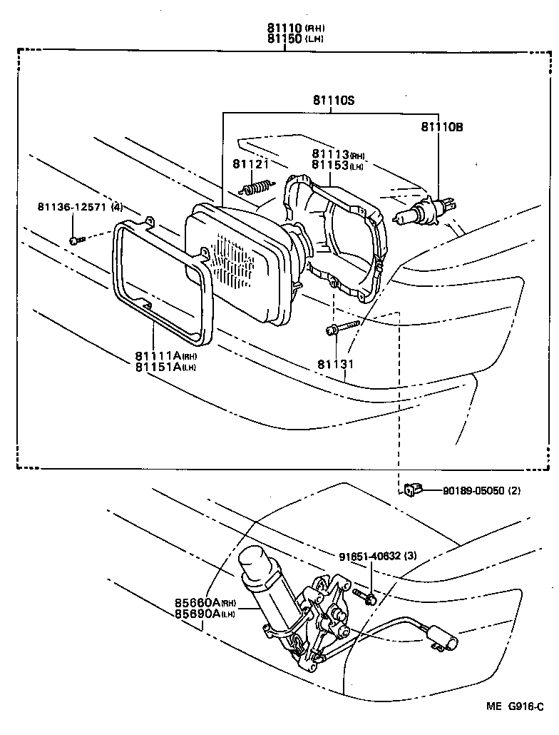  SUPRA |  HEADLAMP