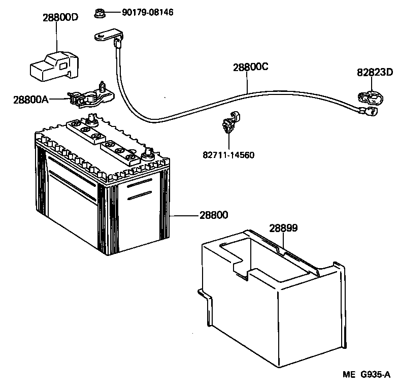  SUPRA |  BATTERY BATTERY CABLE