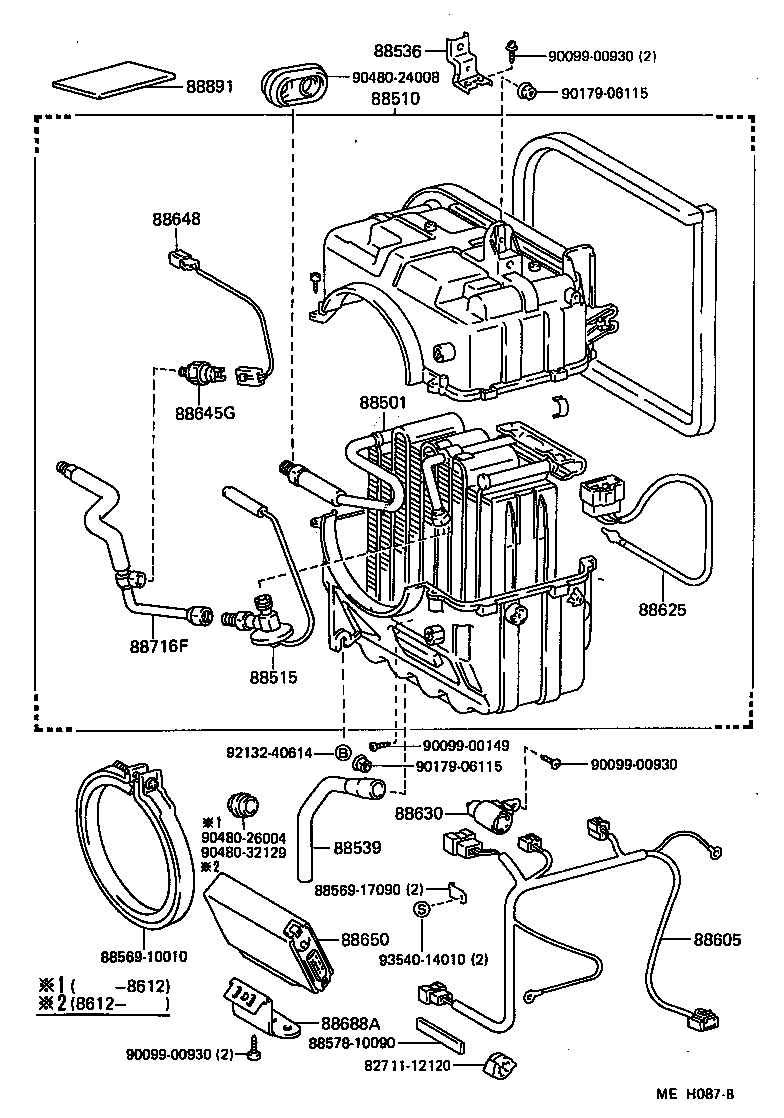  STARLET |  HEATING AIR CONDITIONING COOLER UNIT