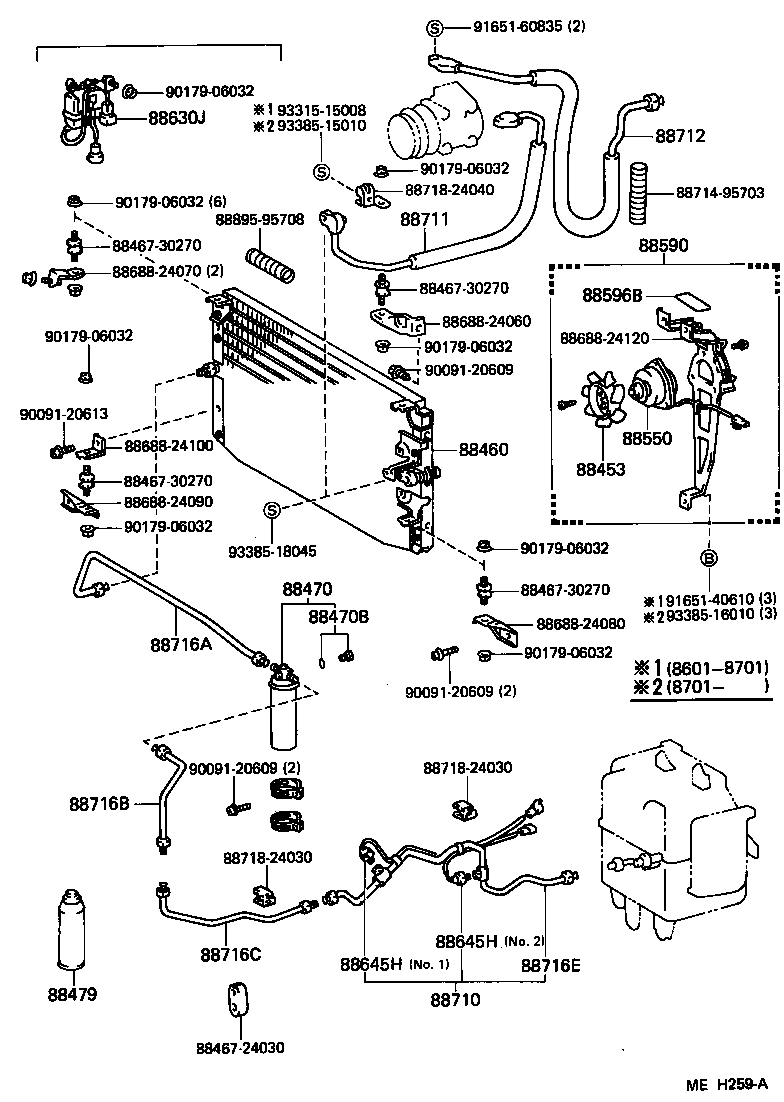  SUPRA |  HEATING AIR CONDITIONING COOLER PIPING