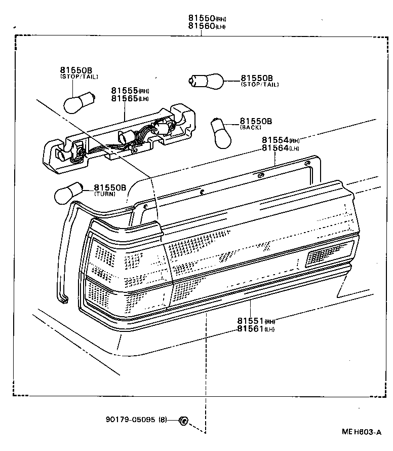  CRESSIDA |  REAR COMBINATION LAMP