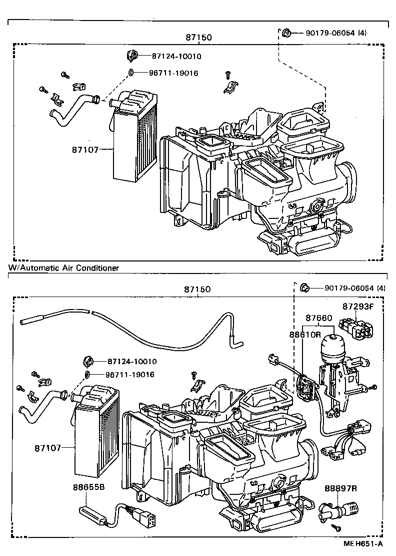  CRESSIDA |  HEATING AIR CONDITIONING HEATER UNIT BLOWER