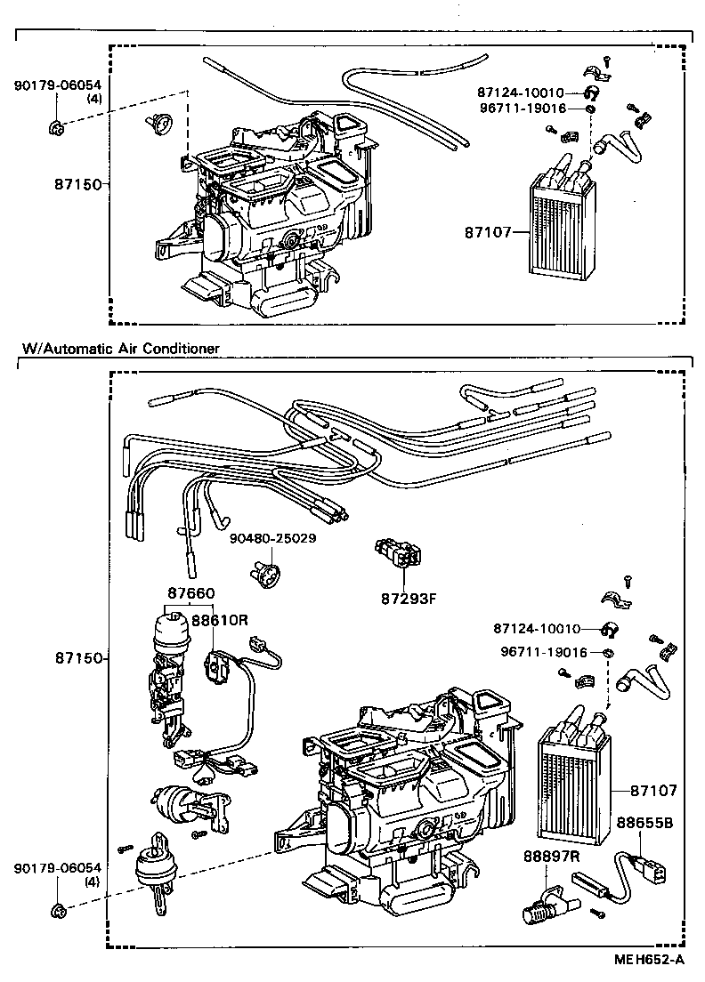  CRESSIDA |  HEATING AIR CONDITIONING HEATER UNIT BLOWER