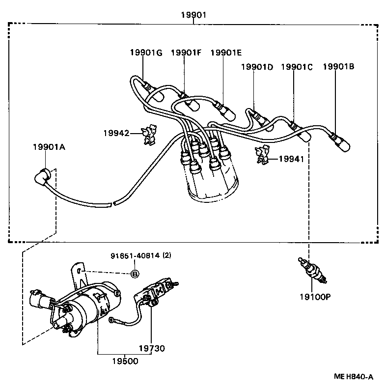  COASTER |  IGNITION COIL SPARK PLUG