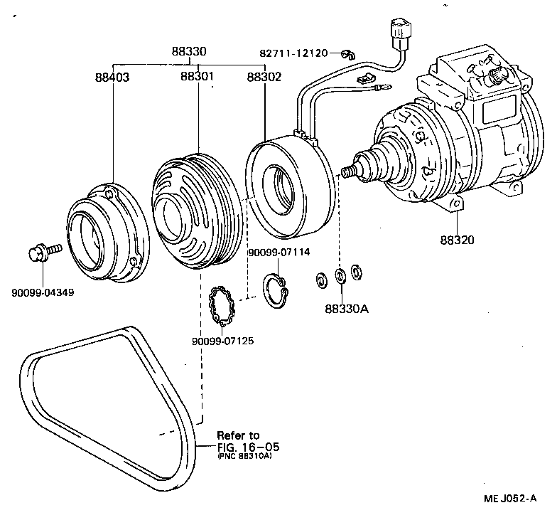  CRESSIDA |  HEATING AIR CONDITIONING COMPRESSOR