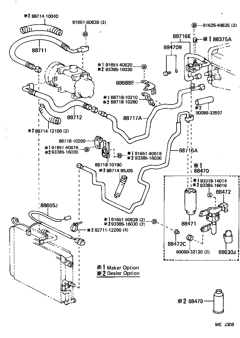 STARLET |  HEATING AIR CONDITIONING COOLER PIPING