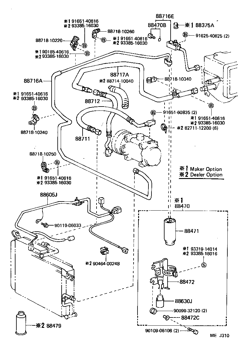  STARLET |  HEATING AIR CONDITIONING COOLER PIPING