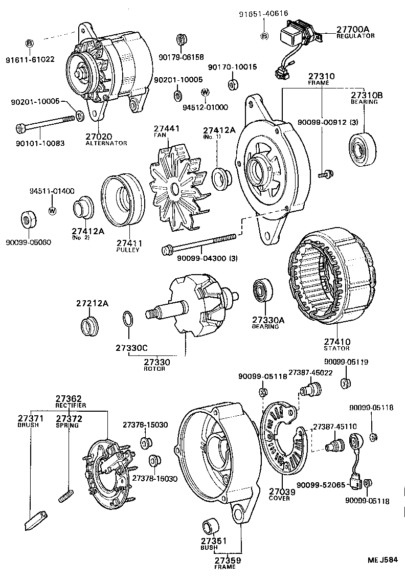  DYNA 200 |  ALTERNATOR