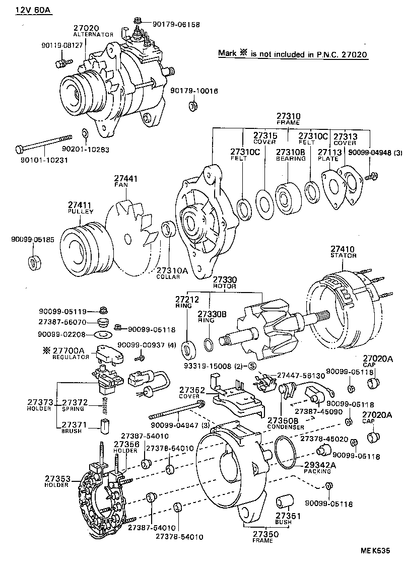  HILUX |  ALTERNATOR
