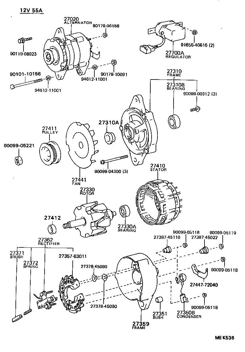  HILUX |  ALTERNATOR