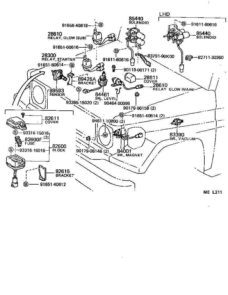 LAND CRUISER 70 |  SWITCH RELAY COMPUTER
