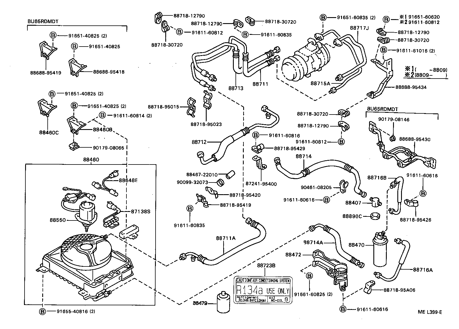 DYNA 200 | HEATING AIR CONDITIONING COOLER PIPING