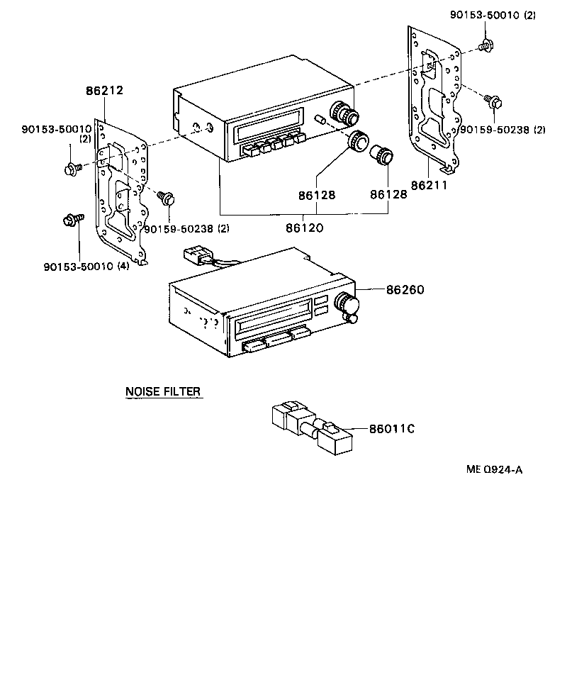  TERCEL |  RADIO RECEIVER AMPLIFIER CONDENSER