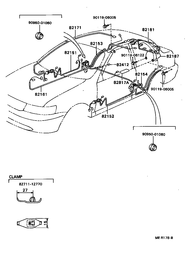  TERCEL |  WIRING CLAMP