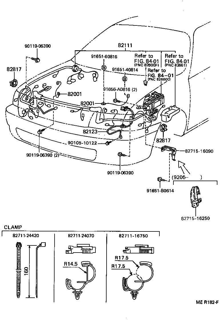  TERCEL |  WIRING CLAMP