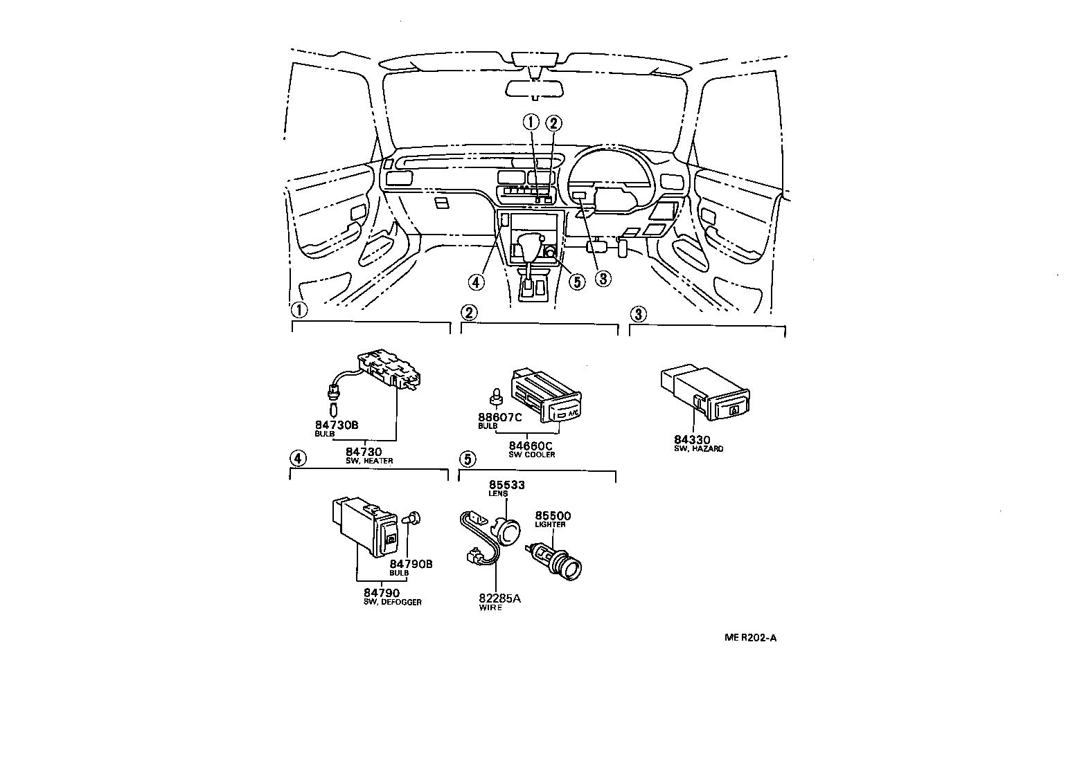  TERCEL |  SWITCH RELAY COMPUTER