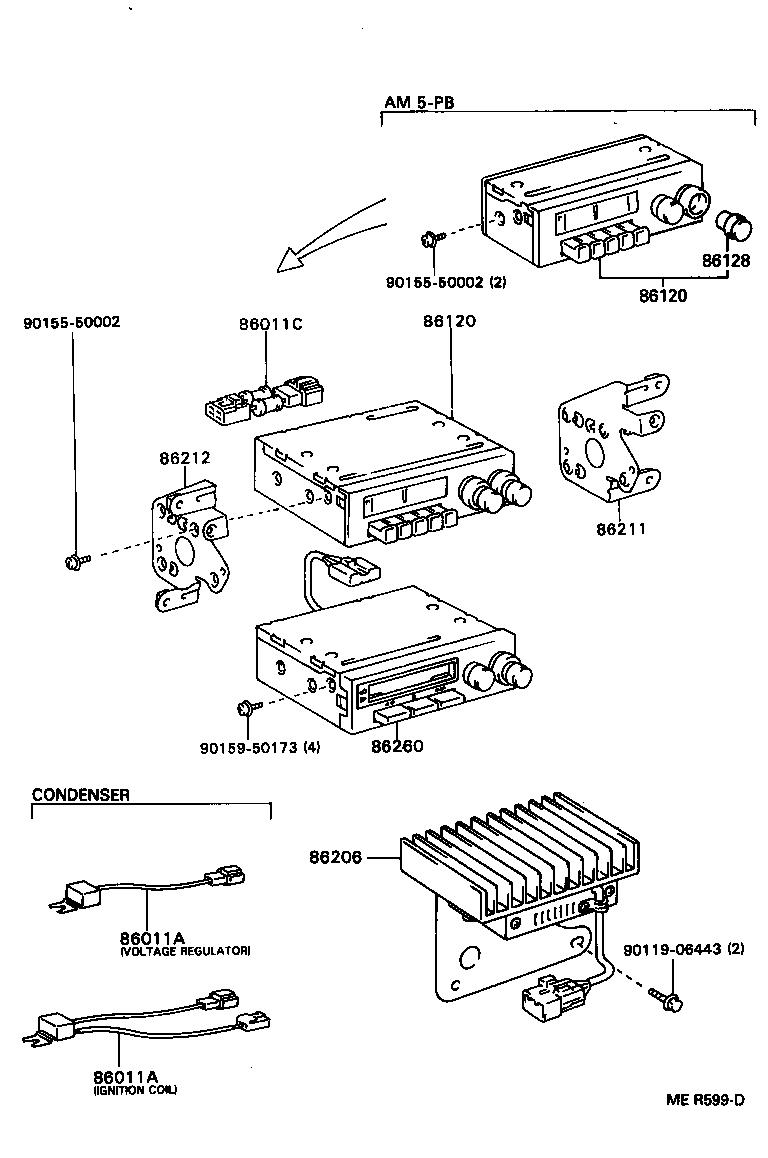  DYNA 200 |  RADIO RECEIVER AMPLIFIER CONDENSER