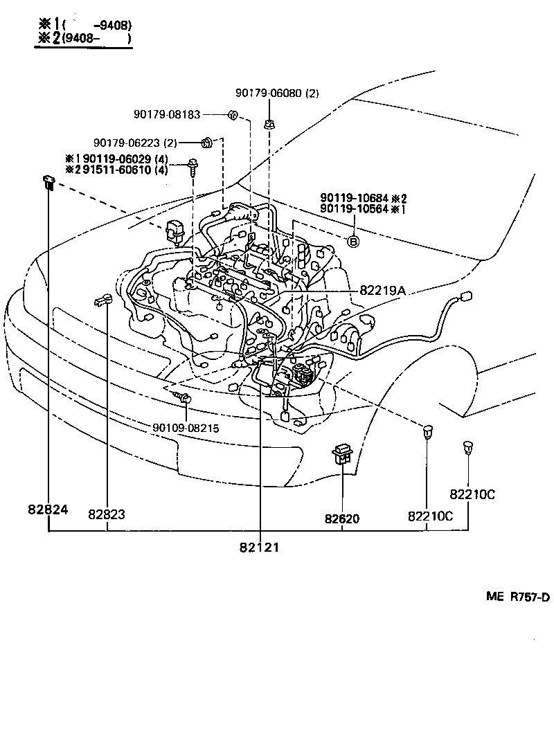  CAMRY JPP SED |  WIRING CLAMP