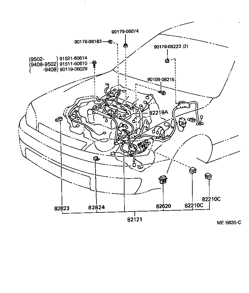  ES300 |  WIRING CLAMP