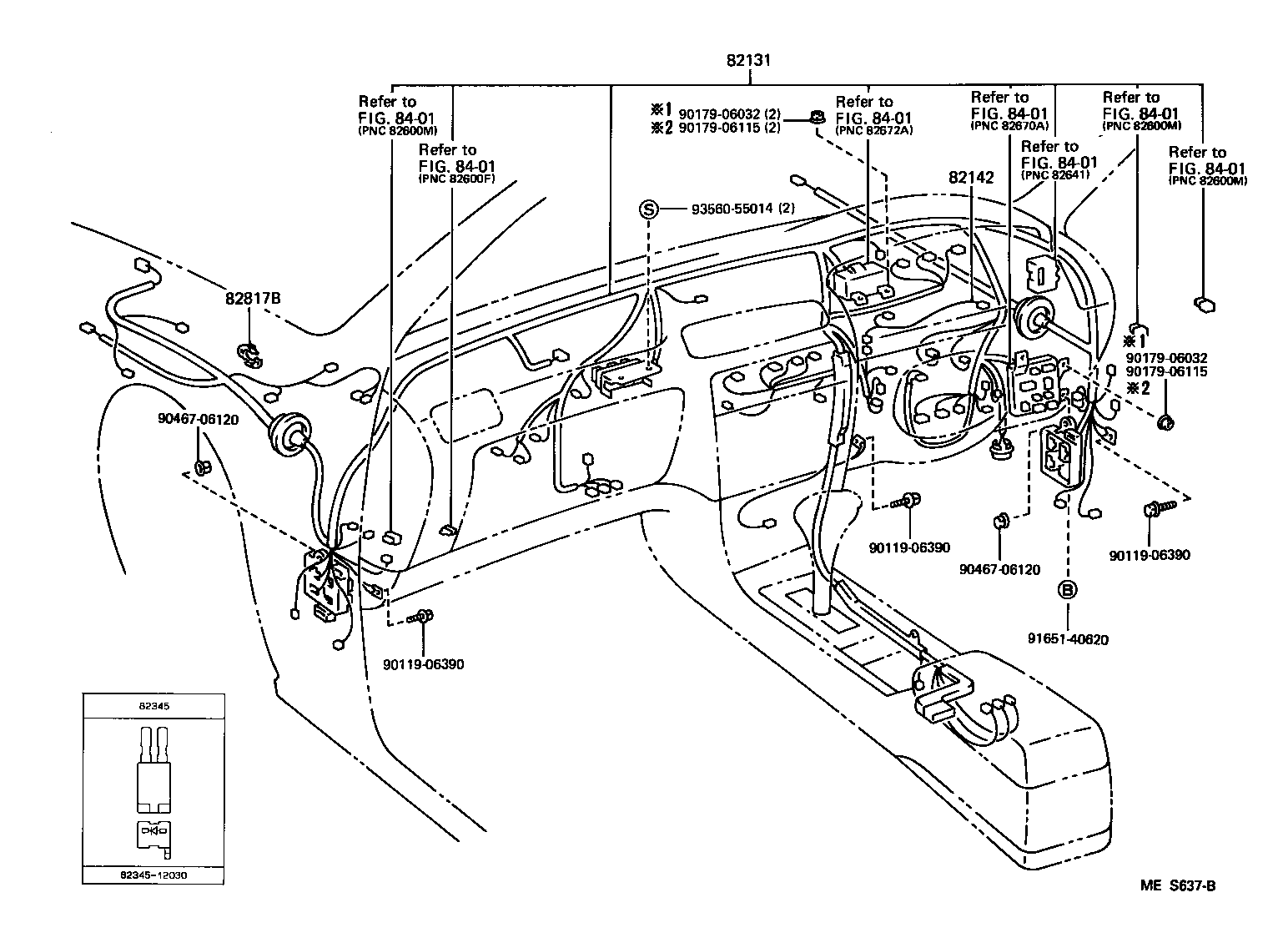  ES300 |  WIRING CLAMP