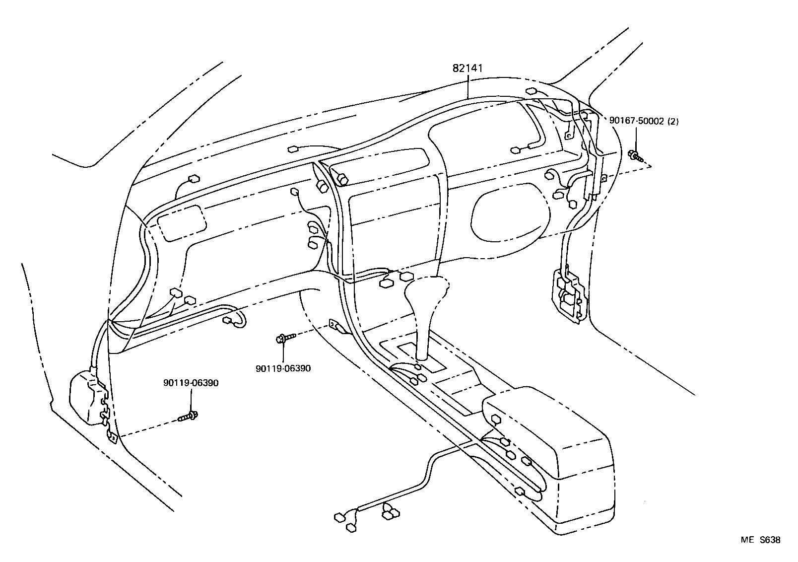  ES300 |  WIRING CLAMP