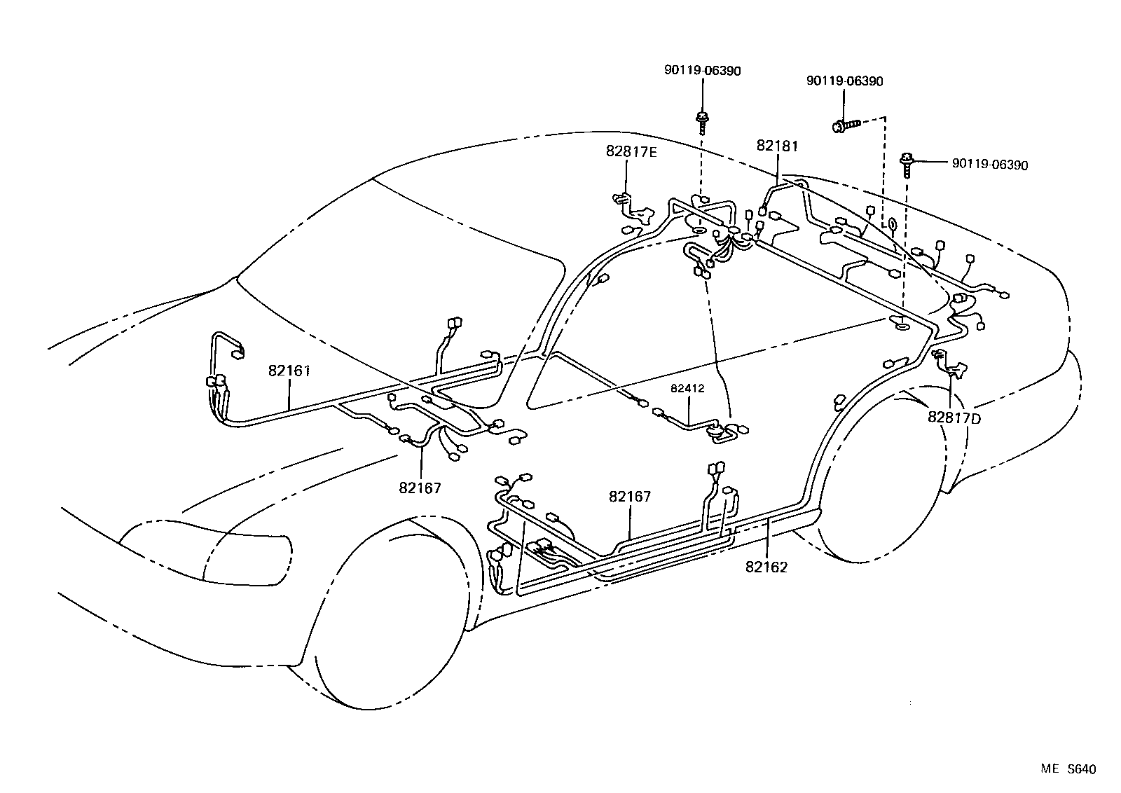  ES300 |  WIRING CLAMP