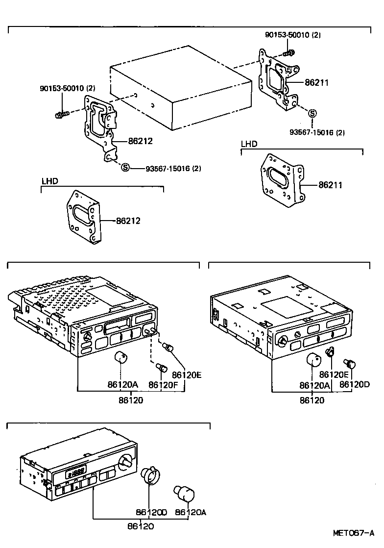  LITEACE VAN WAGON |  RADIO RECEIVER AMPLIFIER CONDENSER