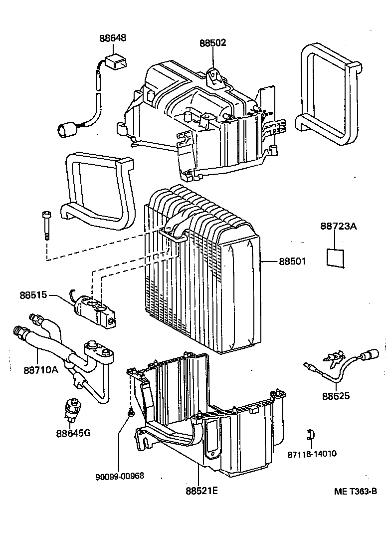  STARLET |  HEATING AIR CONDITIONING COOLER UNIT