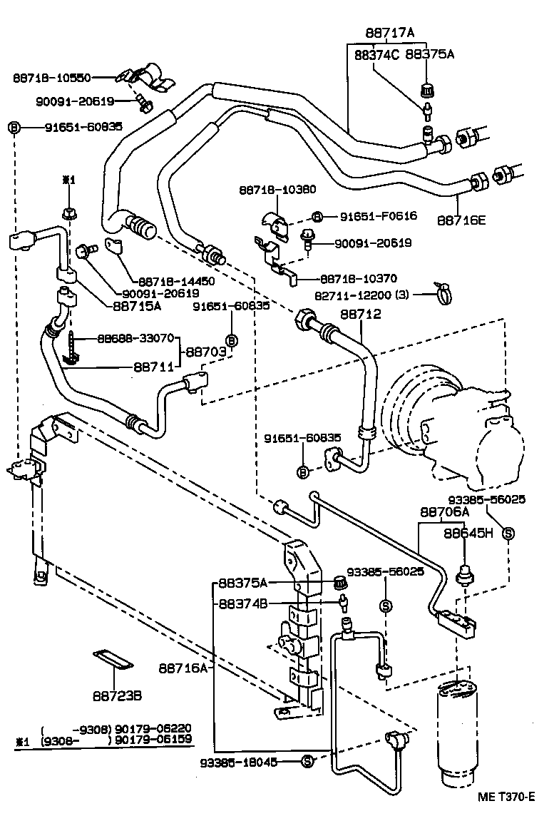  STARLET |  HEATING AIR CONDITIONING COOLER PIPING