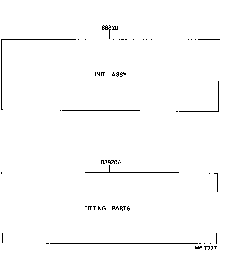  STARLET |  HEATING AIR CONDITIONING SET