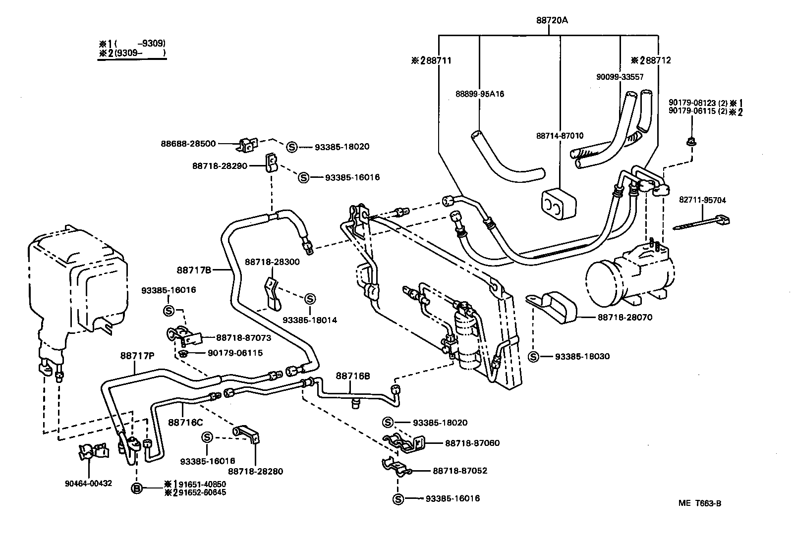  LITEACE VAN WAGON |  HEATING AIR CONDITIONING COOLER PIPING