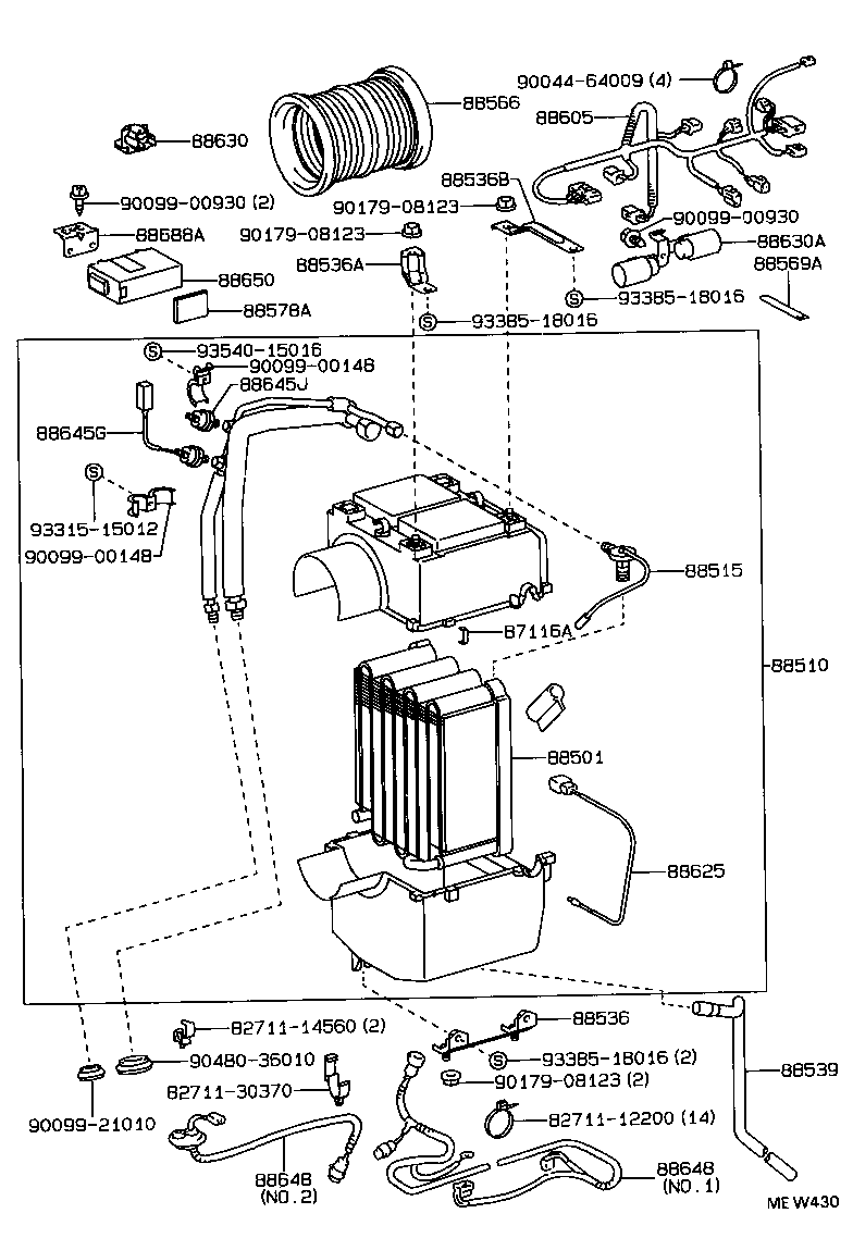 DYNA 200 |  HEATING AIR CONDITIONING COOLER UNIT