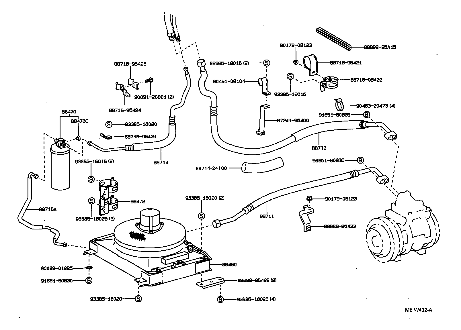  DYNA 200 |  HEATING AIR CONDITIONING COOLER PIPING